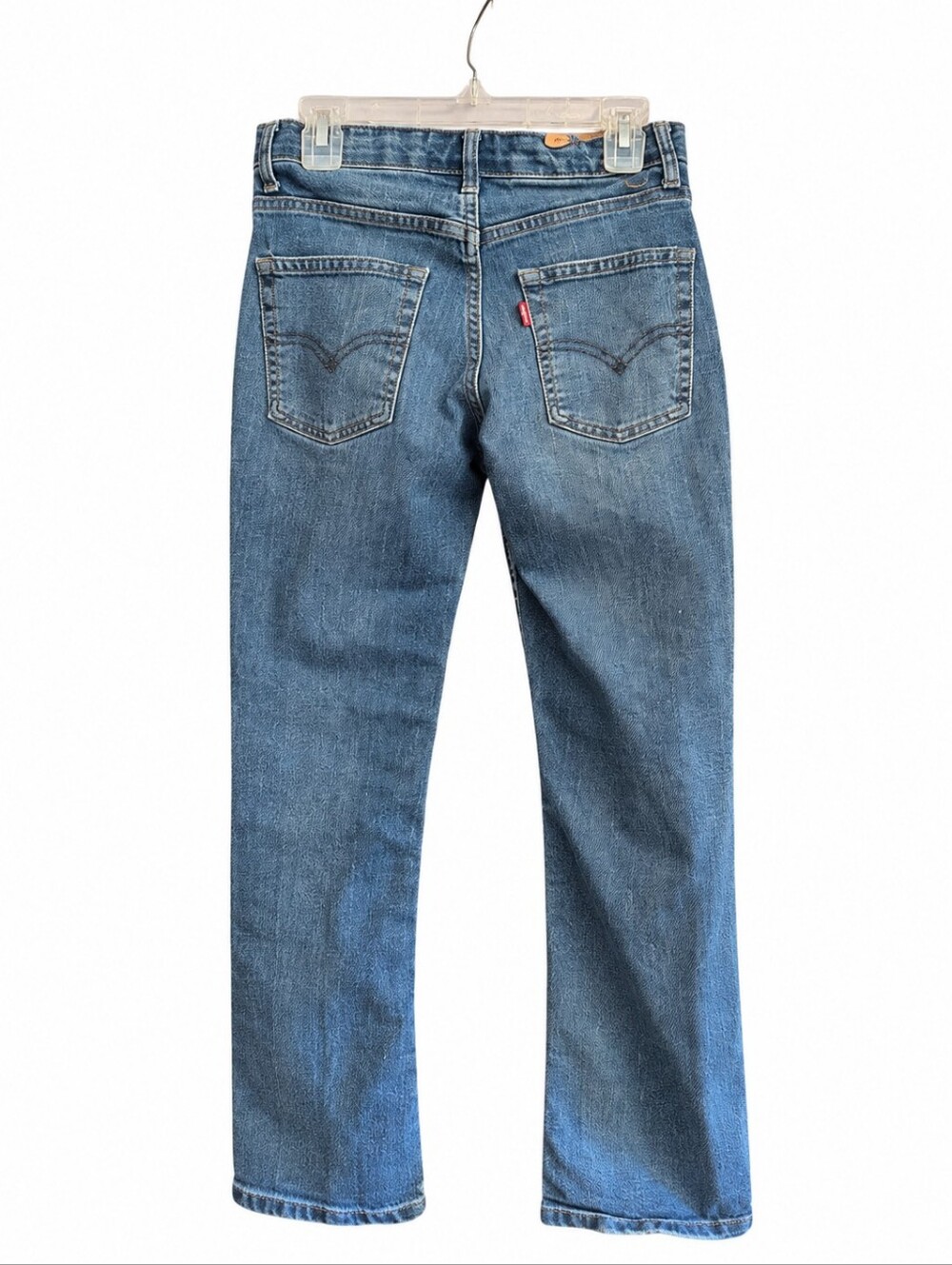 Levi’s 511 Slim Jeans Boys Size 10 Blue Denim Adjustable Waist Stretch